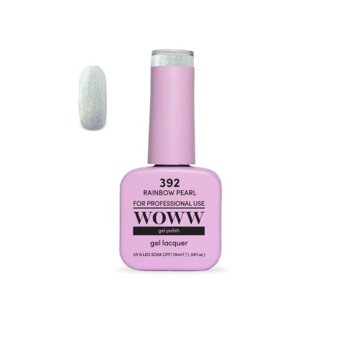 Ημιμόνιμο Βερνίκι New Woww Cosmetics 10ml Rainbow Pearl - 392